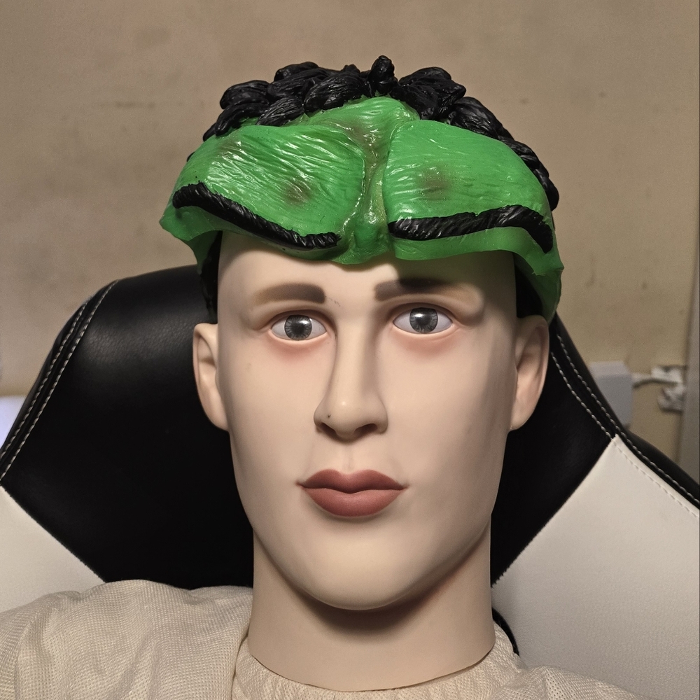 Marvel Hulk Costume with Rubber Cap